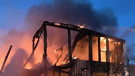 Abington Warehouse Fire: Massive Damage