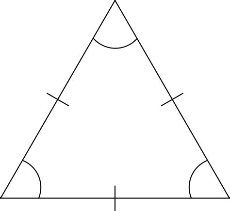 All The Sides Of A Triangle Equal