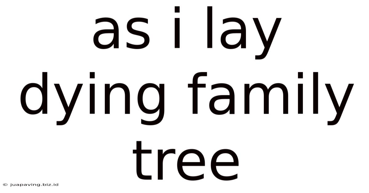 As I Lay Dying Family Tree