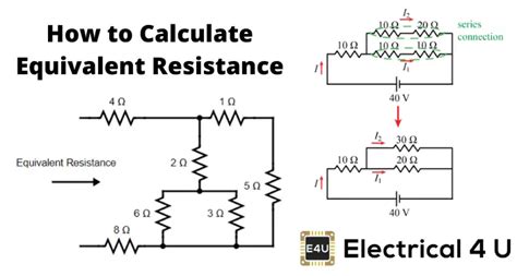 Circuit Equivalent Resistance Calculator From Diagram