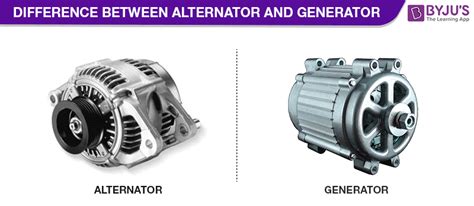 Difference Between A Generator And Alternator