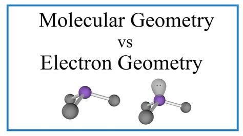 Difference Between Electron And Molecular Geometry