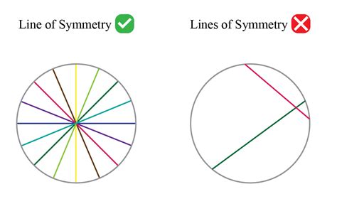 Does A Circle Have A Line Of Symmetry