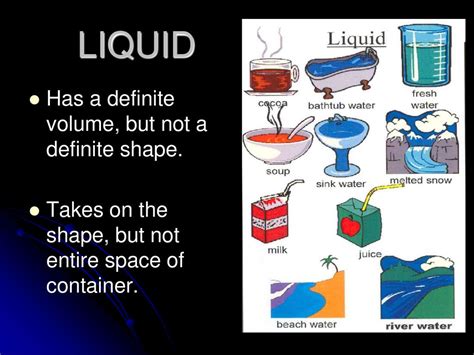 Does Liquid Have A Definite Volume