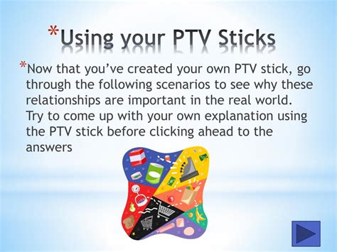 Explain The Ptv Stick In Your Own Words.