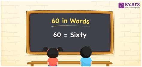 How Do You Spell 60 In Words