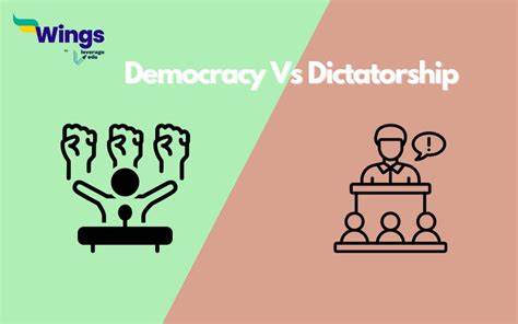 How Is A Dictatorship Different From A Democracy