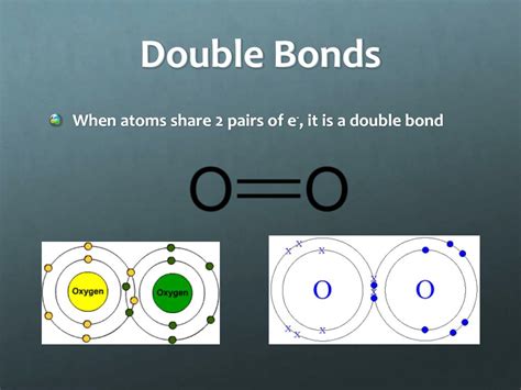 How Many Electrons Are In A Double Bond