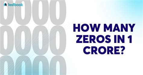 How Many Zeros In One Crore