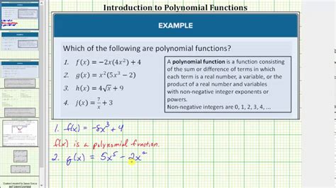 How To Determine Whether A Function Is A Polynomial