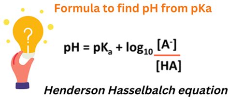 How To Go From Pka To Ph