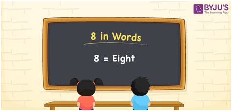 How To Spell 8 In Words