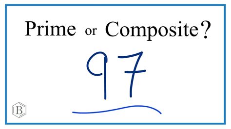 Is 97 Prime Or Composite Number