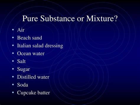 Is Pure Air A Substance Or Mixture