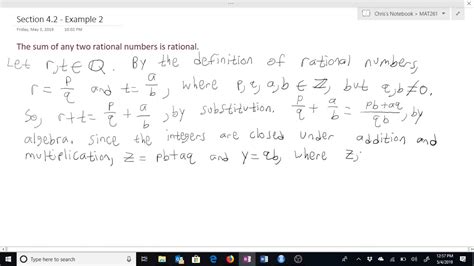 Is The Sum Of Two Rational Numbers Always Rational