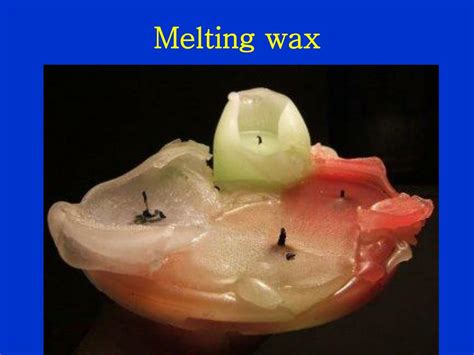 Is Wax Melting A Chemical Change