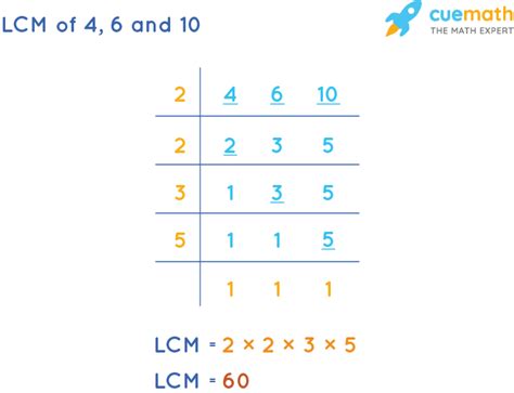 Lcm Of 4 6 And 10