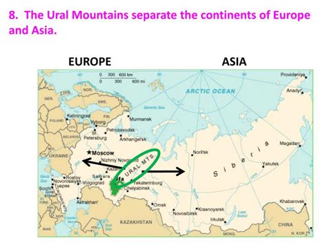 Mountain Range That Separates Europe From Asia