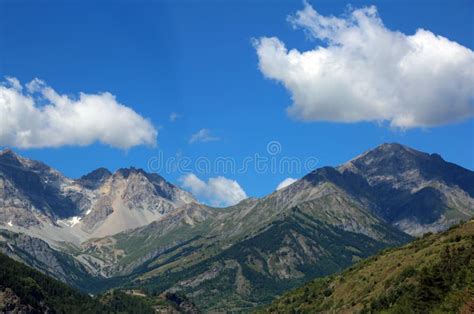 Natural Border Between France And Italy