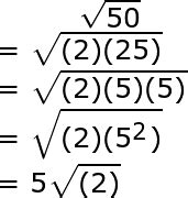 Square Root Of 50 Rational Or Irrational