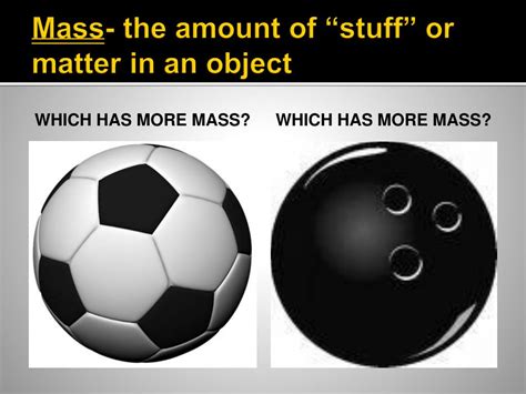 The Amount Of Matter In An Object Is Called Its