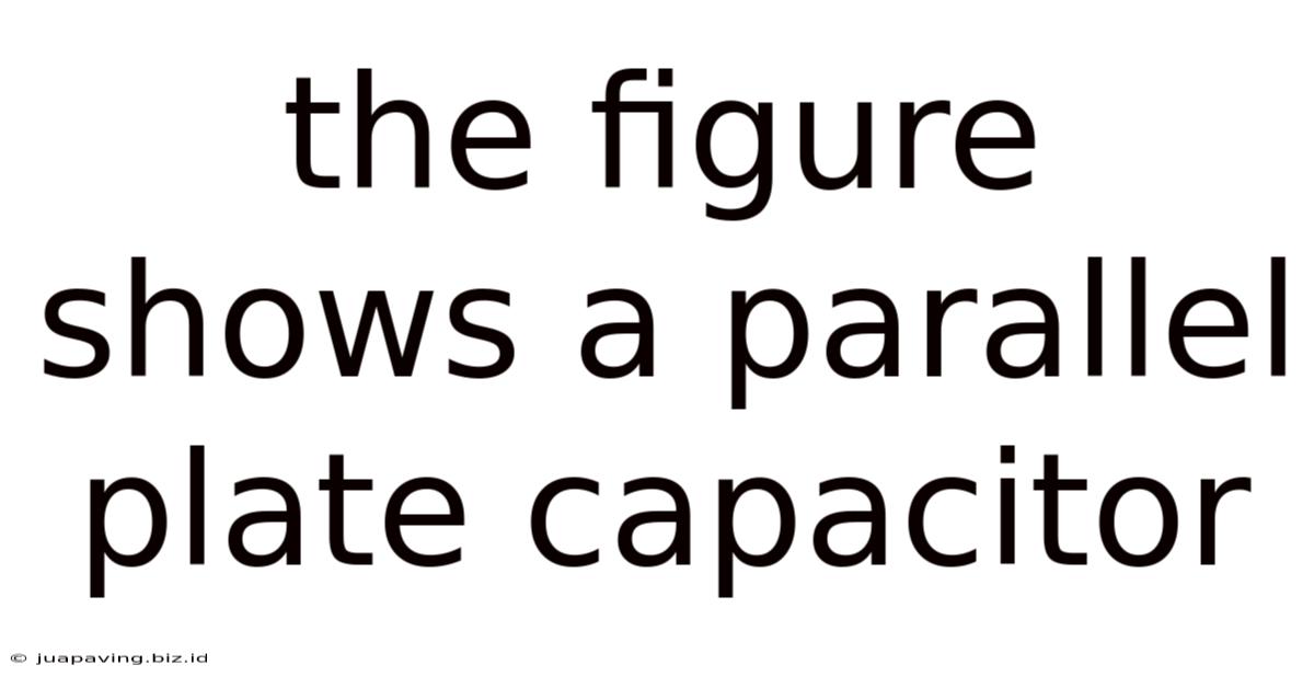 The Figure Shows A Parallel Plate Capacitor