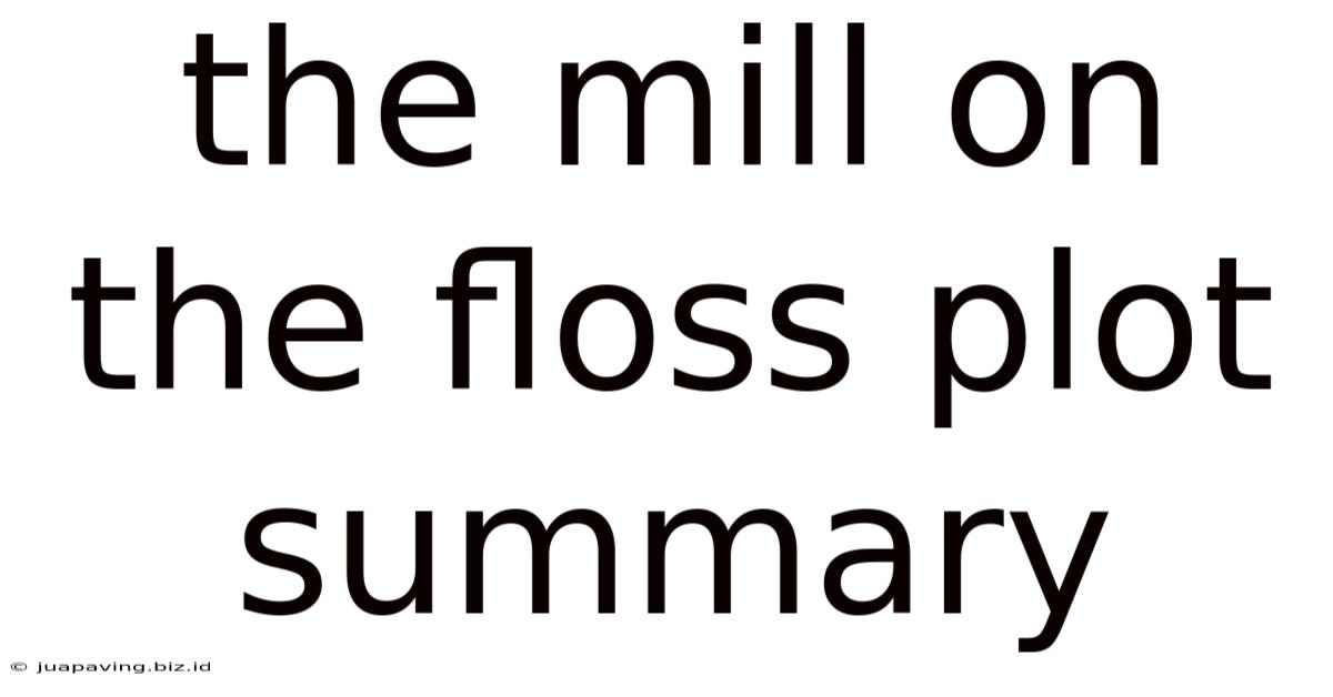 The Mill On The Floss Plot Summary