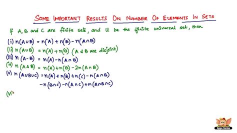 The Number Of Elements In A Set Is Called The