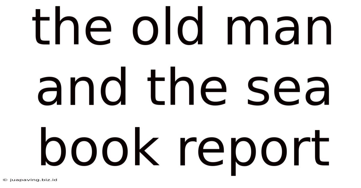 The Old Man And The Sea Book Report