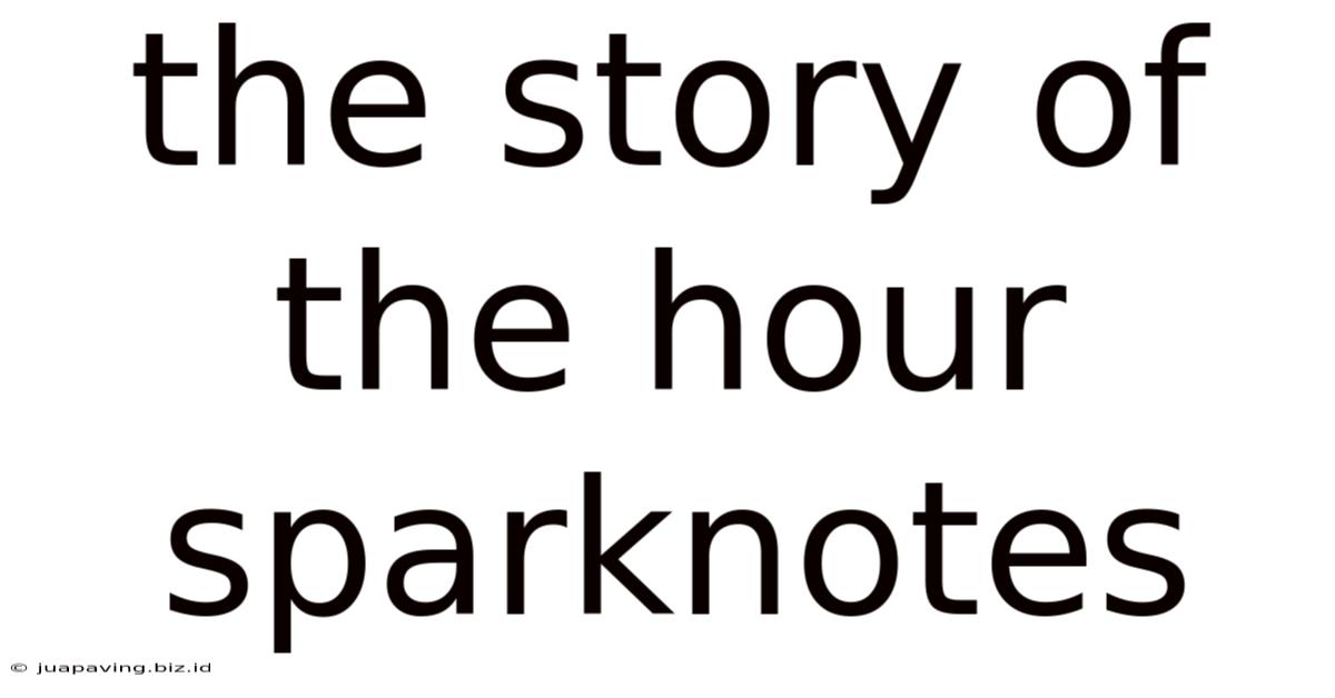 The Story Of The Hour Sparknotes