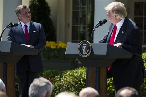 Trump, King Abdullah II Discuss Gaza Plan