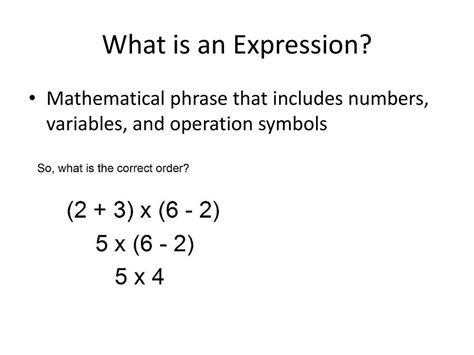 Uses Numbers Variables And Operation Symbol