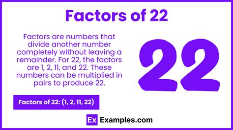 What Are The Factors Of 22