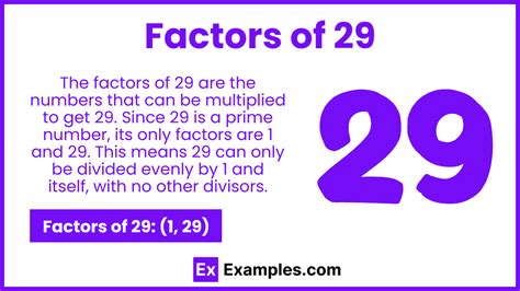 What Are The Factors Of 29