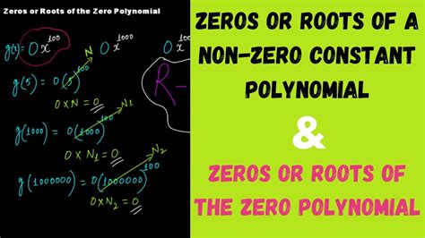 What Is A Non Zero Constant