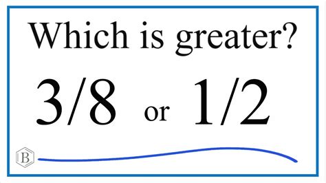 What Is Larger 3/8 Or 1/2