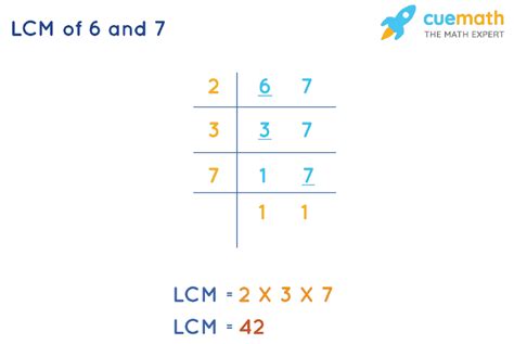 What Is Lcm Of 6 And 7