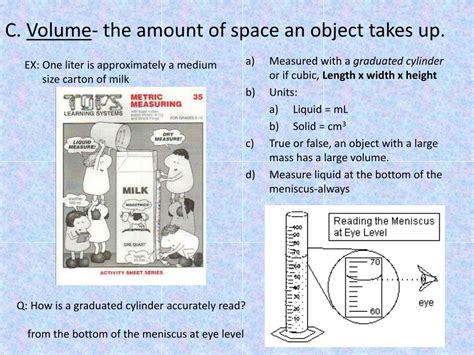 What Is The Amount Of Space An Object Takes Up