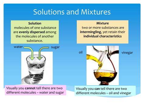 What Is The Difference Between A Solution And A Mixture