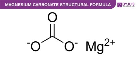 What Is The Formula For Magnesium Carbonate