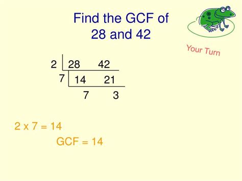 What Is The Highest Common Factor Of 28 And 42