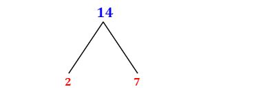 What Is The Prime Factorization For 14