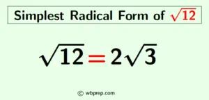 What Is The Square Root Of 12 Simplified